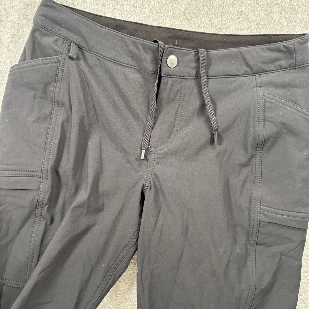 Title Nine Womens Size 10 Short Valkyrie Pants Black Outdoors Hiking Winter - Picture 7 of 16